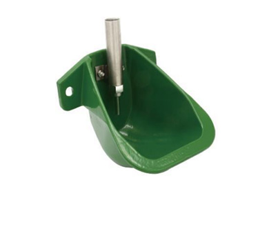 Cast iron water bowl with SS304 nipple for adult pigs