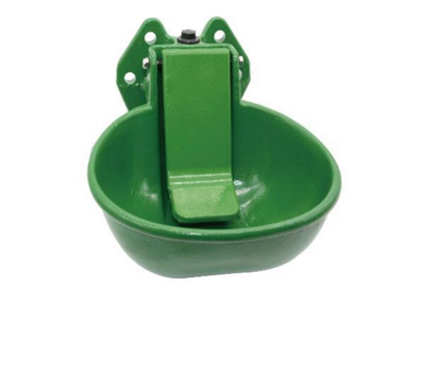 Cast iron water bowl with cast iron tongue--2L